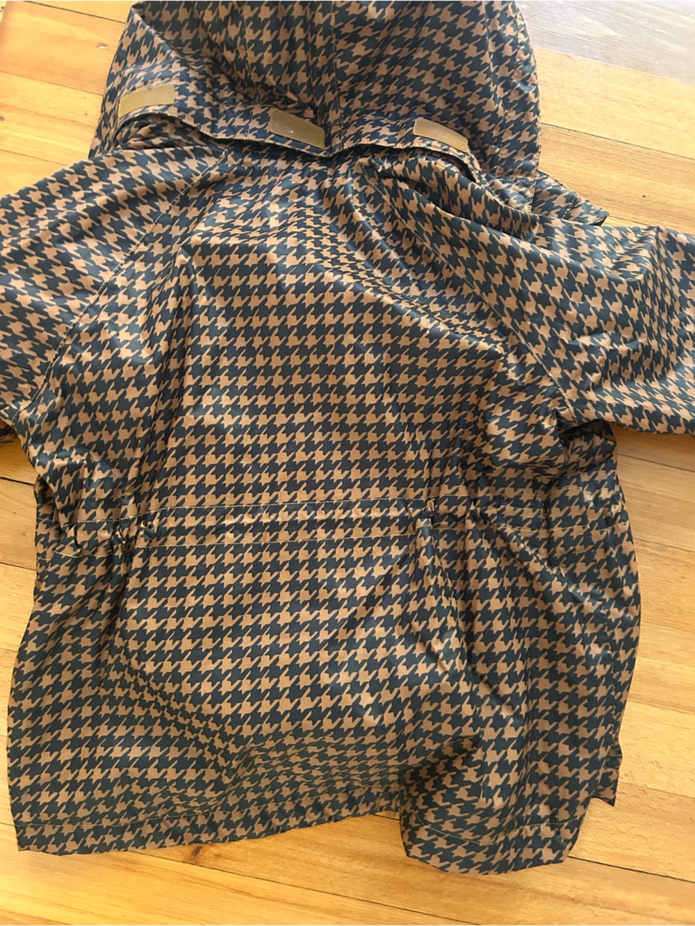 Mini Rodini Houndstooth Rain Wind Jacket - Picture 3 of 8